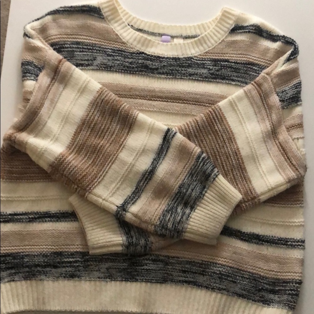 Francesca’s knitted sweater